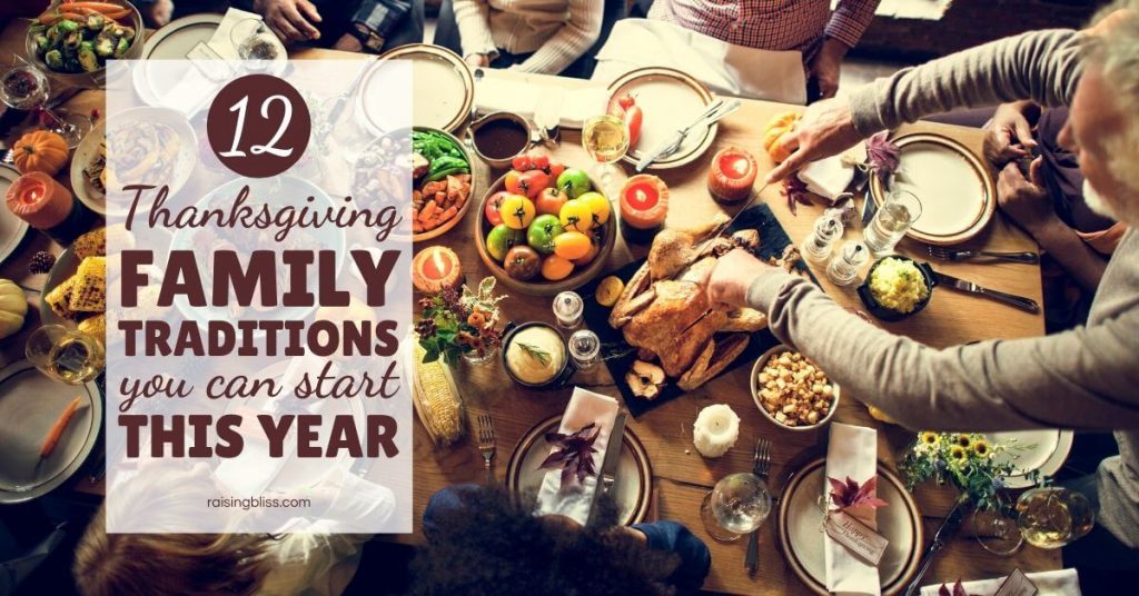 turkey on the table 12 Thanksgiving Family traditions you can start this year