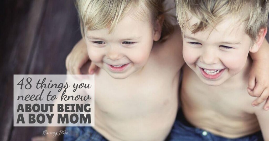 What you need to know about being a boy mom