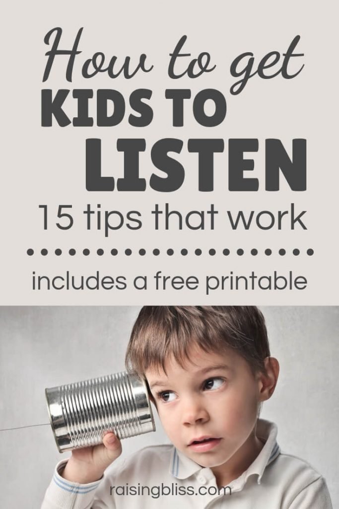 Little boy listening How to get kids to listen 15 tips that work by raising bliss