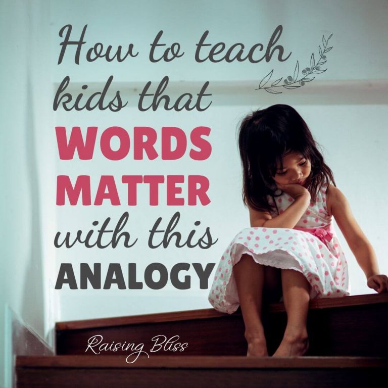 How to Teach Kids that Words Matter With This Crumpled Paper Analogy