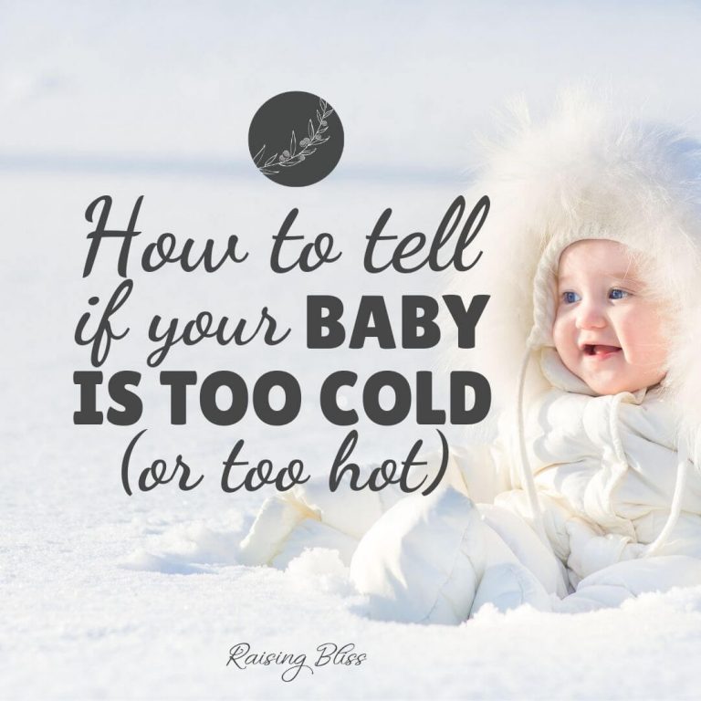 baby in the snow How to know if your baby is too cold or overheated by raising bliss