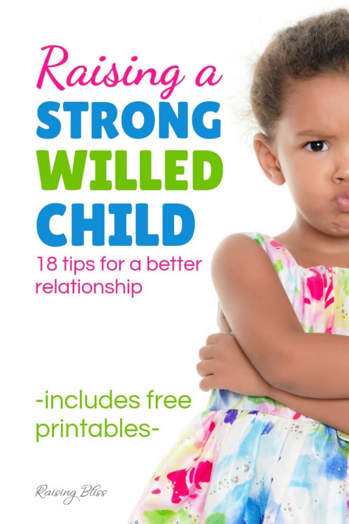 Little girl with crossed arms Raising a strong willed child 18 tips for a better relationship by Raising Bliss
