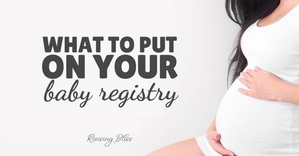 What to put on your baby registry list