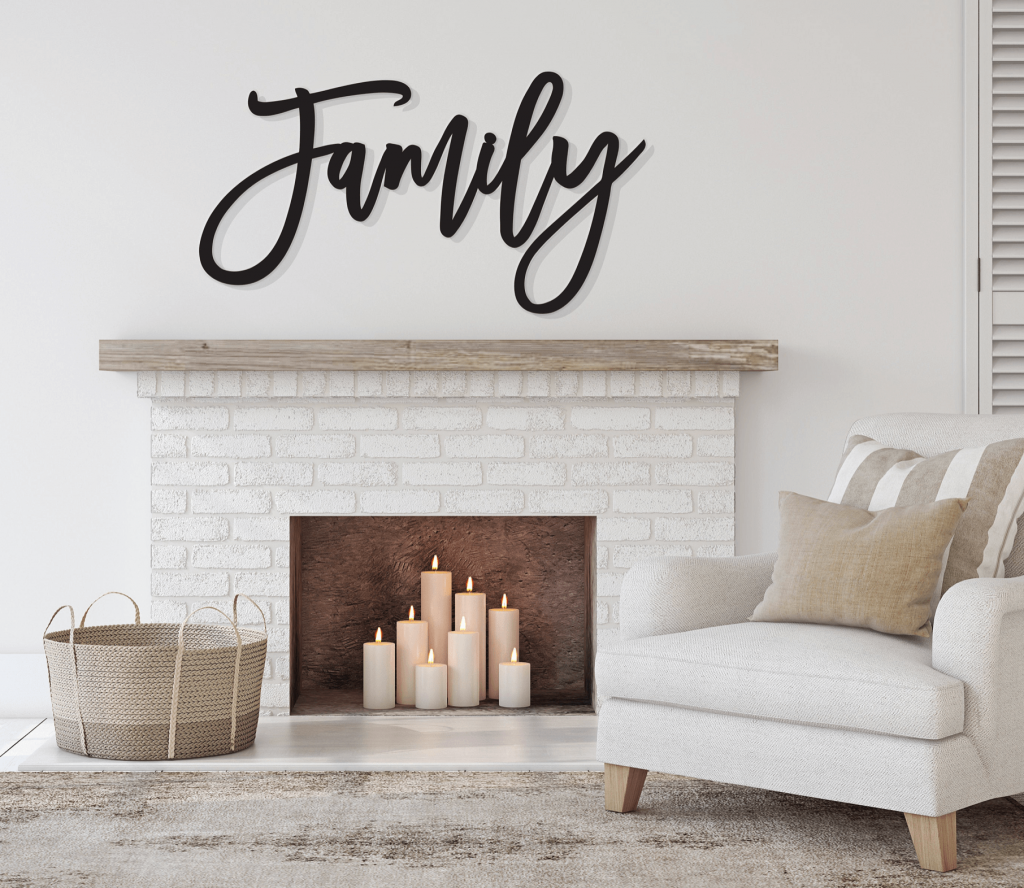 family wall sign