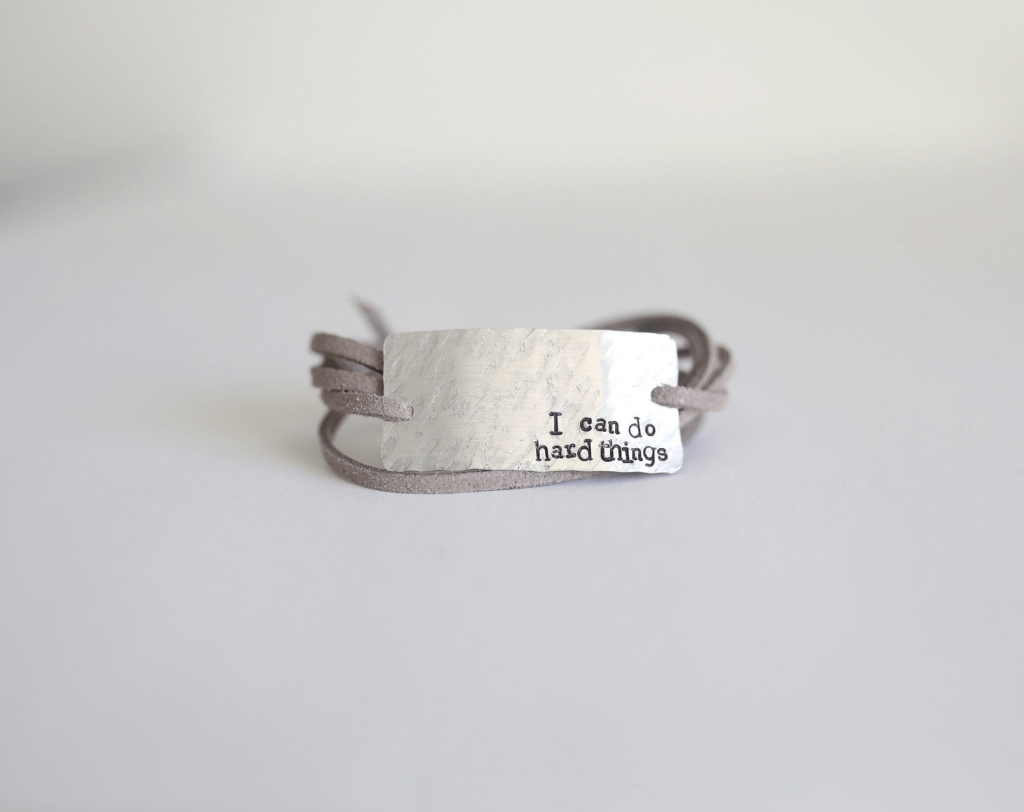 i can do hard things bracelet