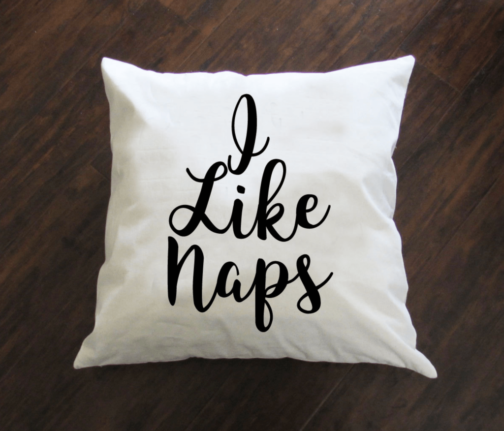 i like naps pillow