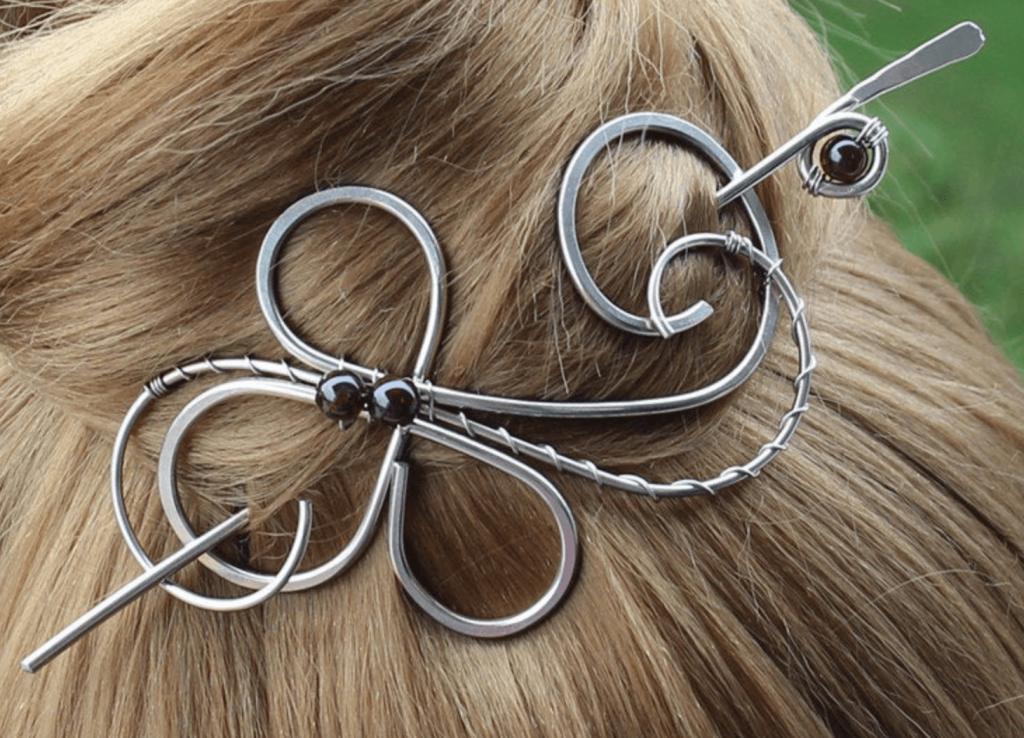 metal hair pin