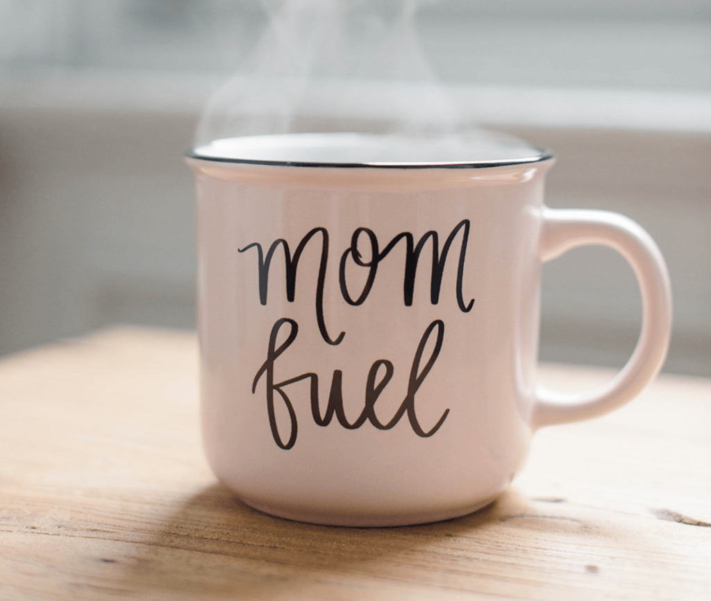 mom fuel coffee mug
