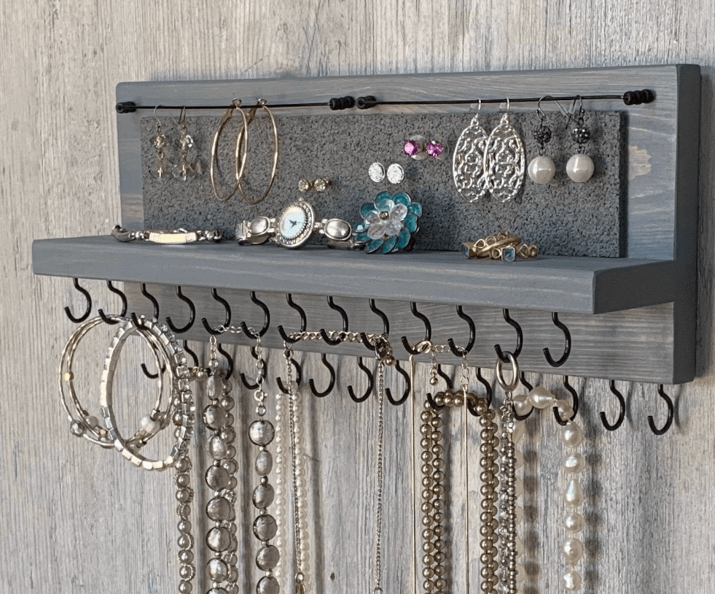 wall jewelry organier for mom